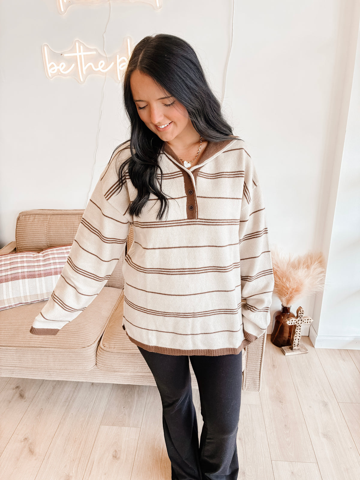 Set Sail Oversized Sweater