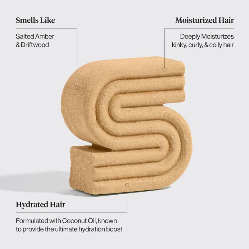 Coconut Oil Shampoo Bar for Dry Damaged Hair