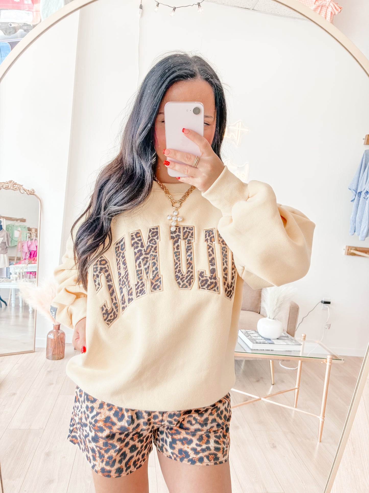 Leopard LULU MAC Sweatshirt