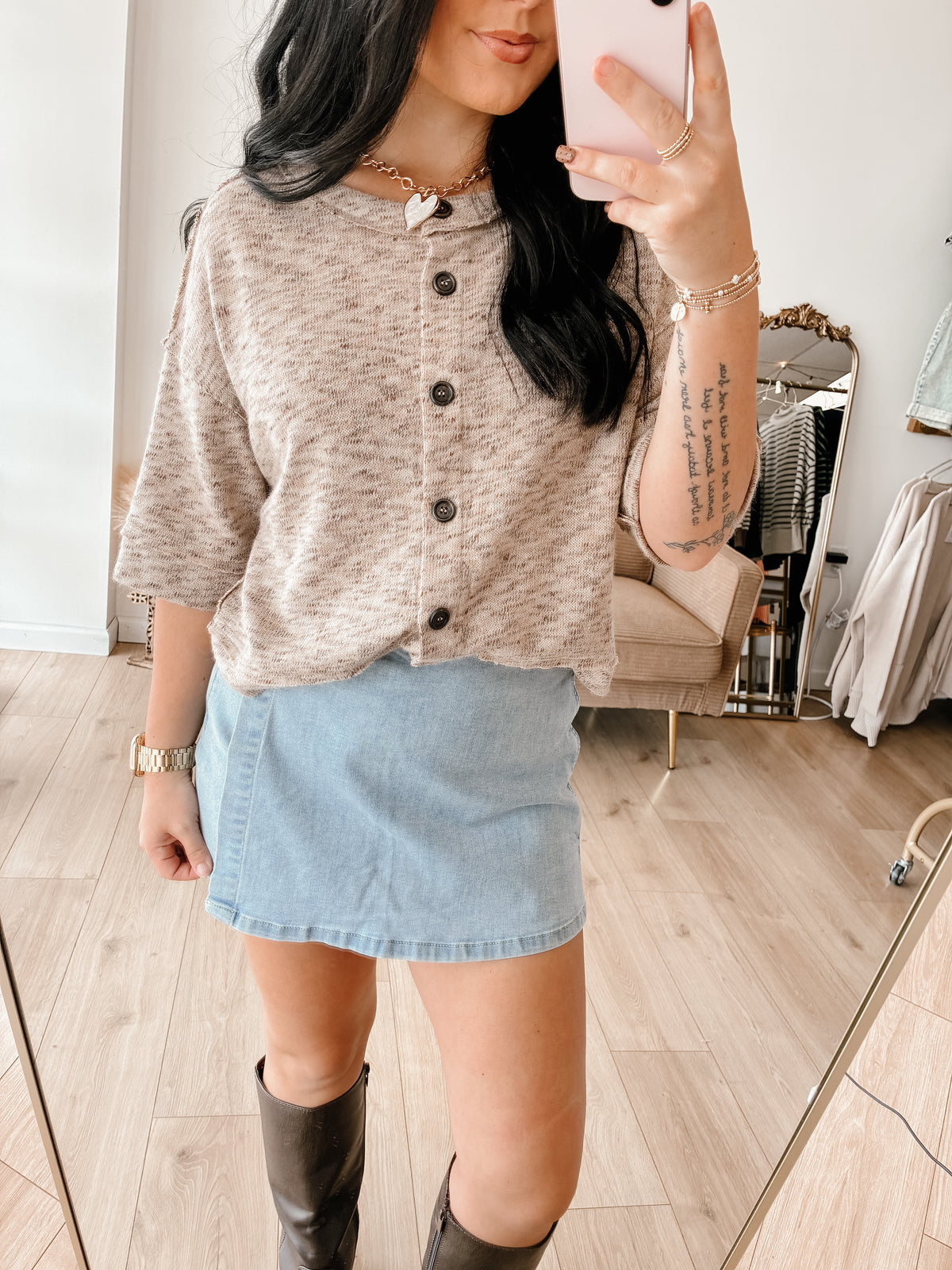Mocha Muse Cardigan