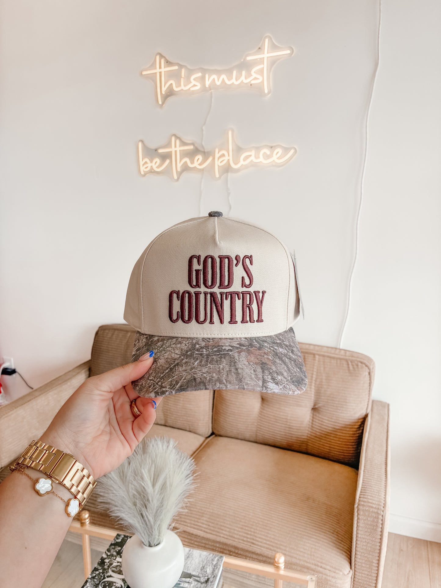 Camo God's Country Hat