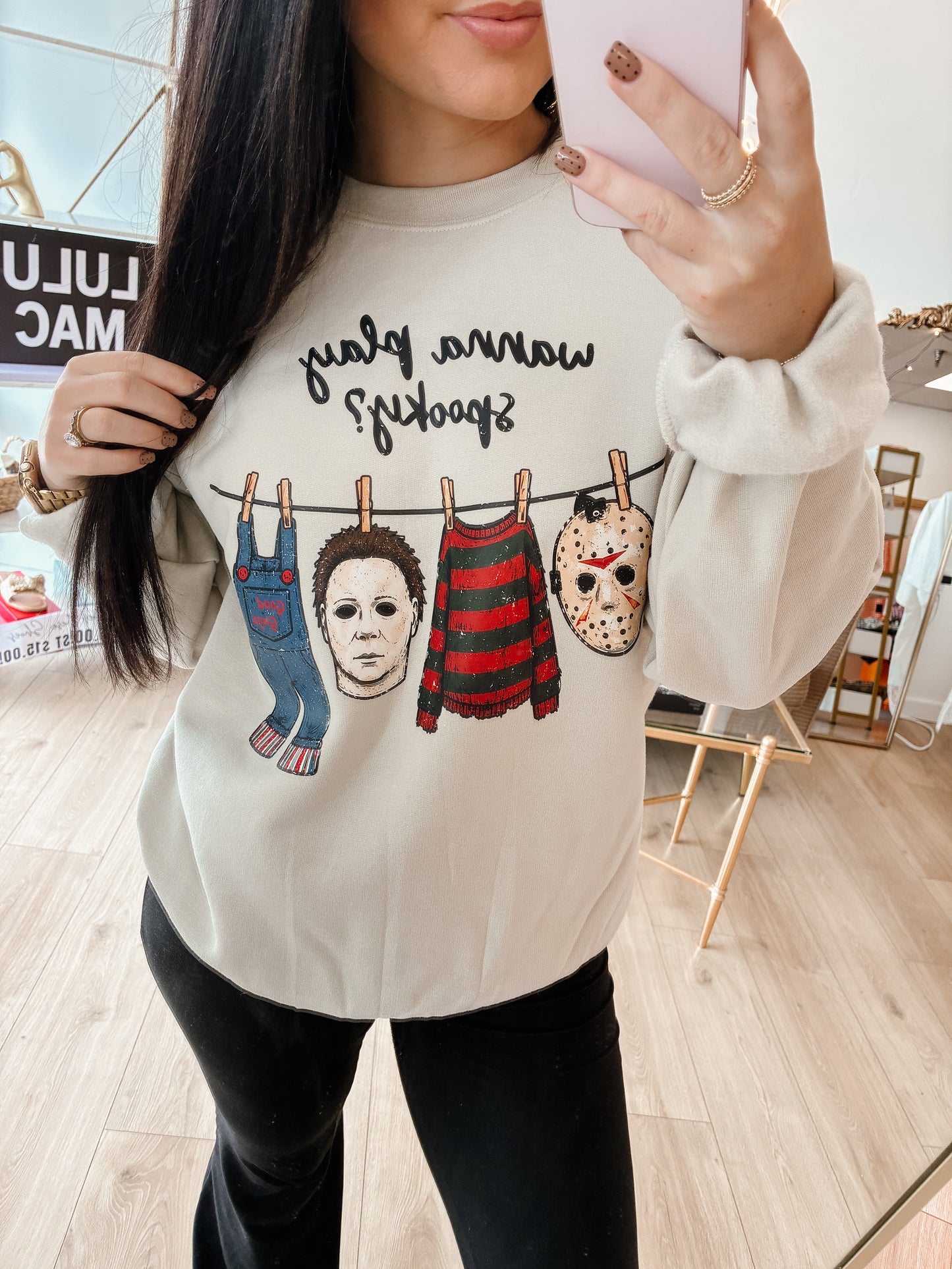 Play Spooky Crewneck