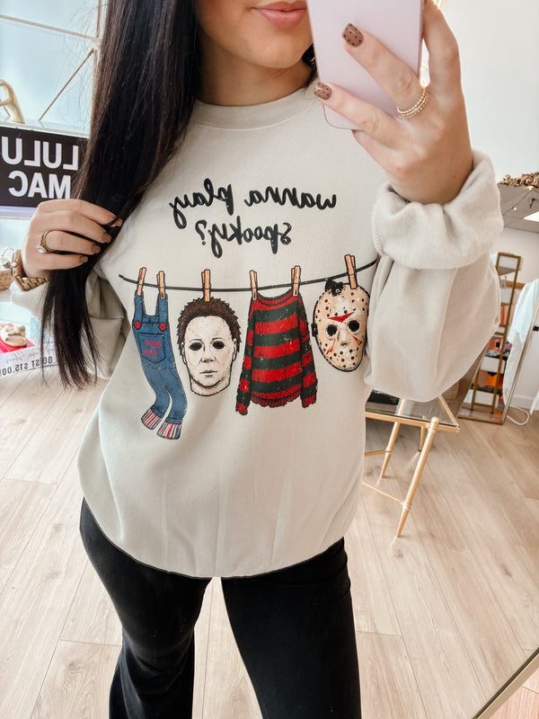 Play Spooky Crewneck **PRE-ORDER**