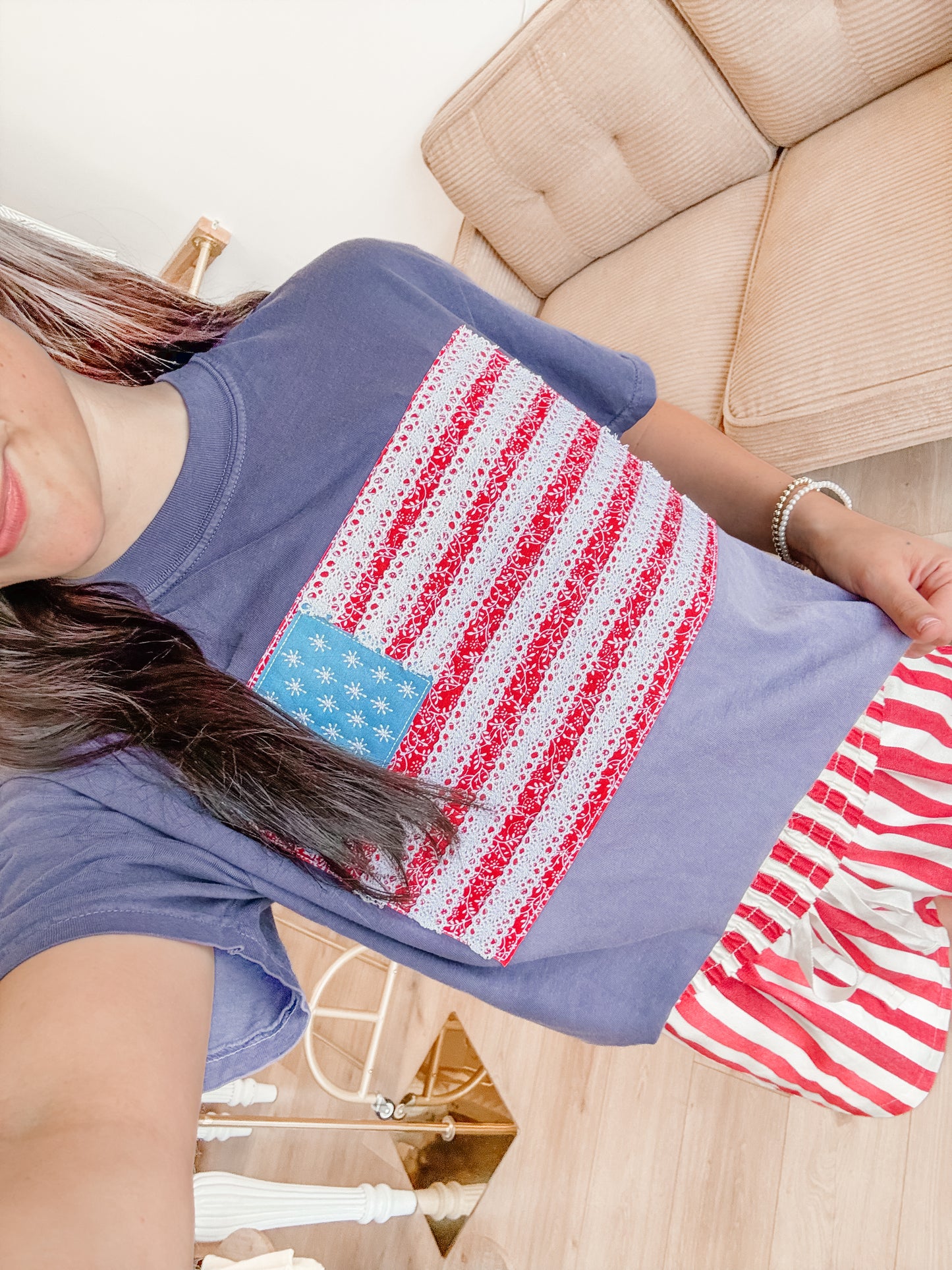 Crochet Flag CC Tee