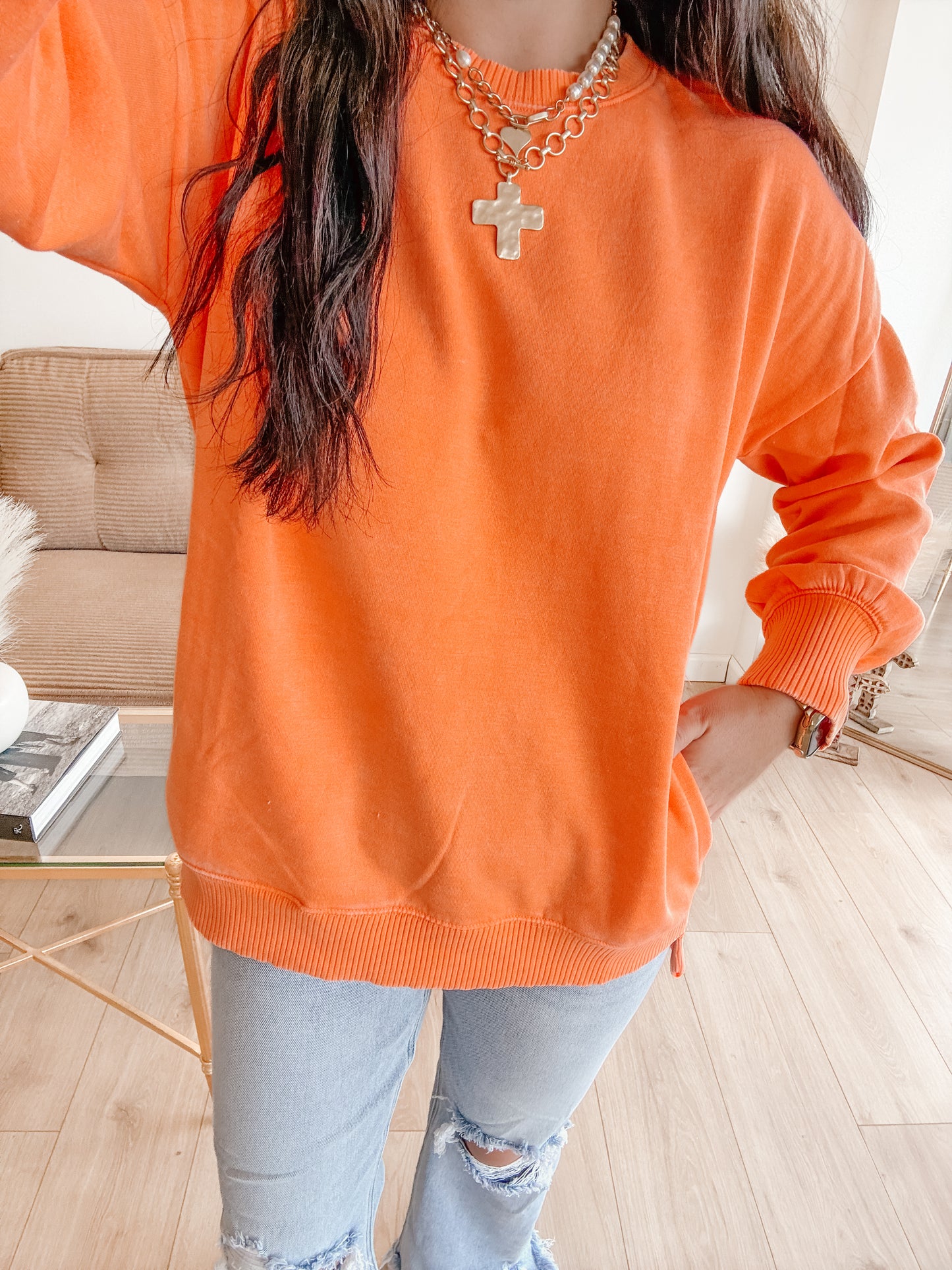 Southern Sunkissed Acid Pullover
