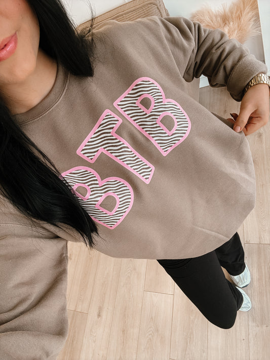 Zebra BTB Crewneck