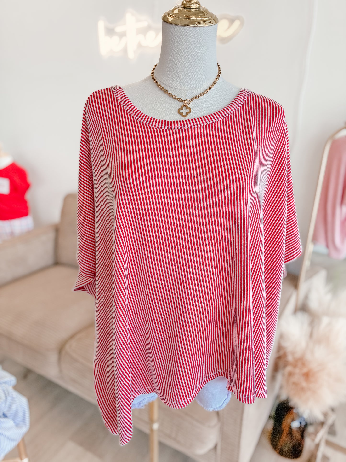 Rocket's Red Glare Ribbed Top