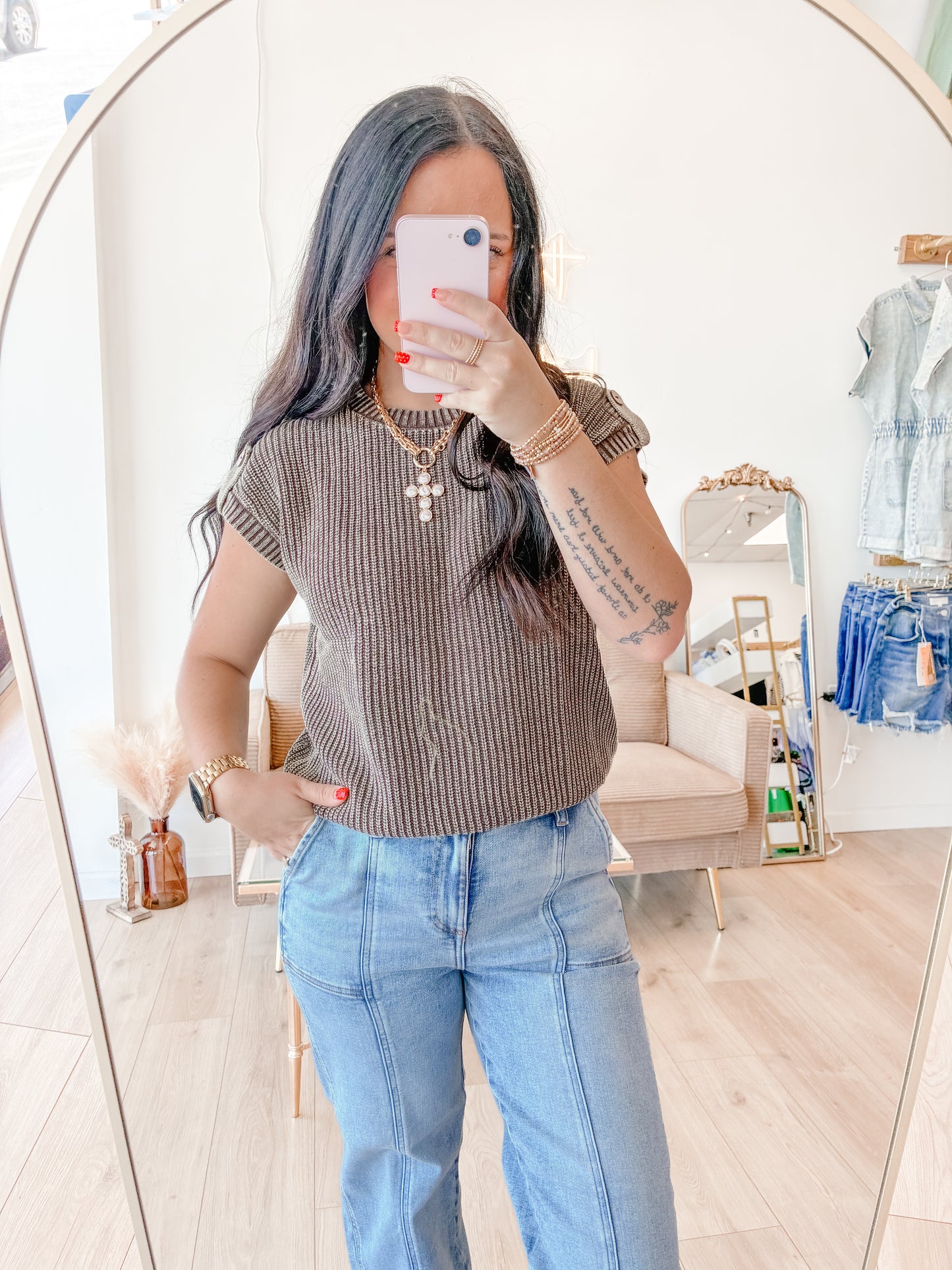 Chestnut Sweater Vest