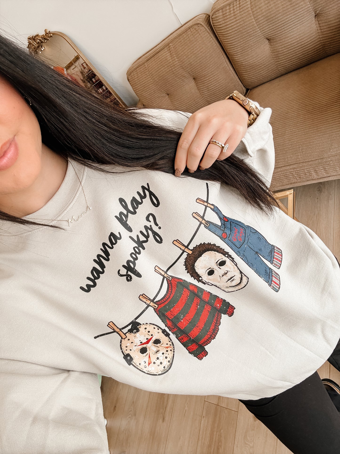 Play Spooky Crewneck