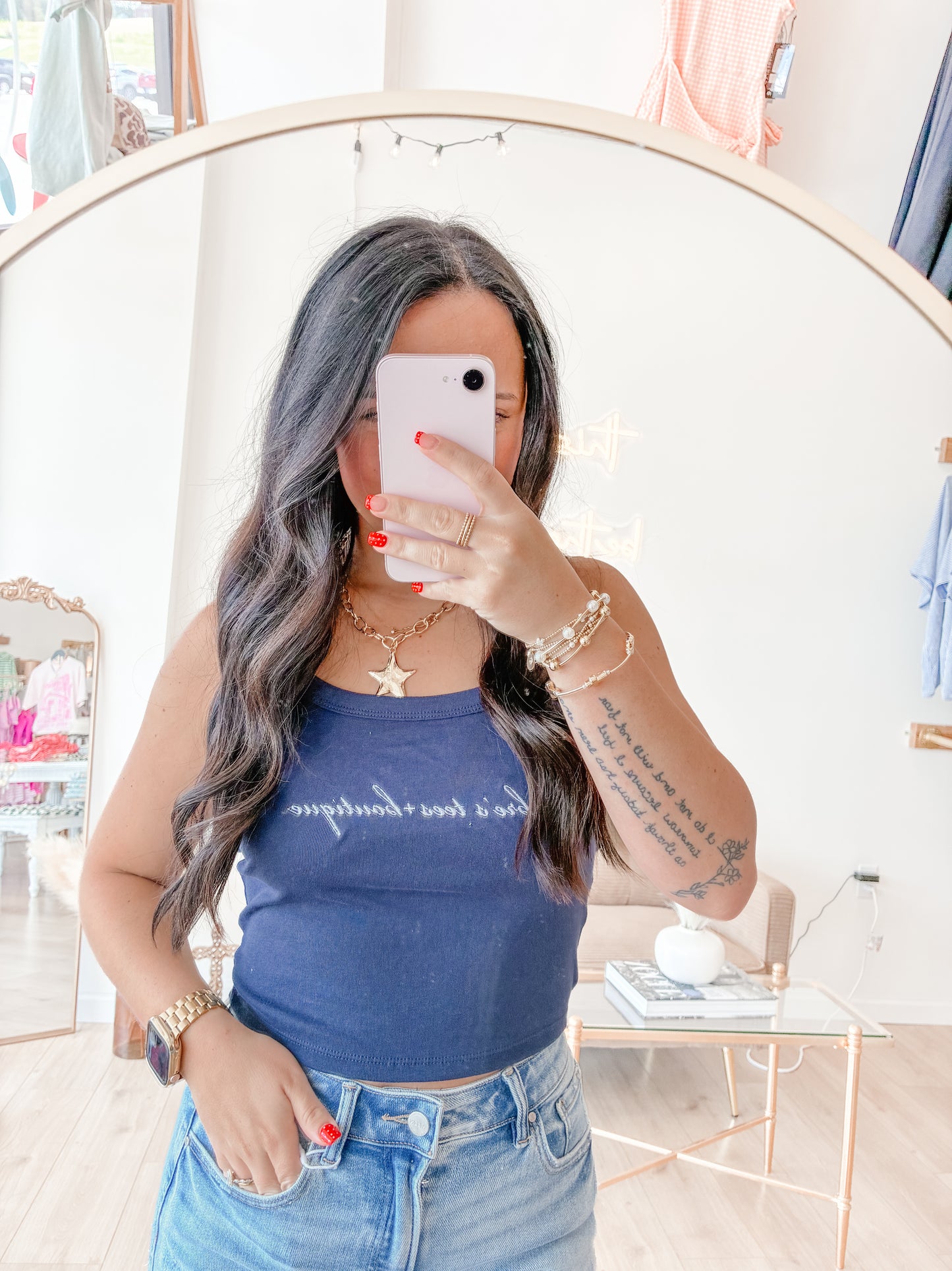 Embroidered BTB Tank