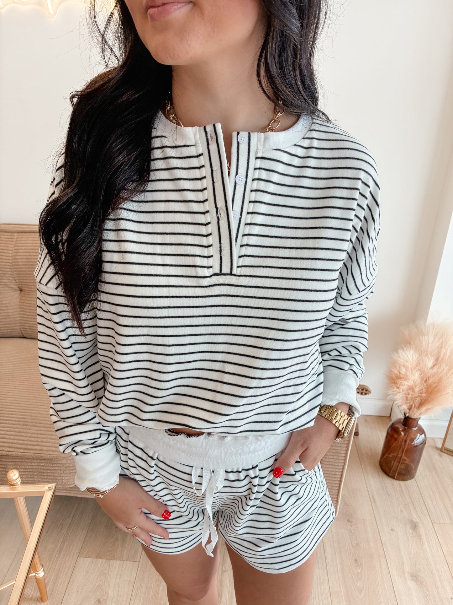 Cookies & Cream Short Set