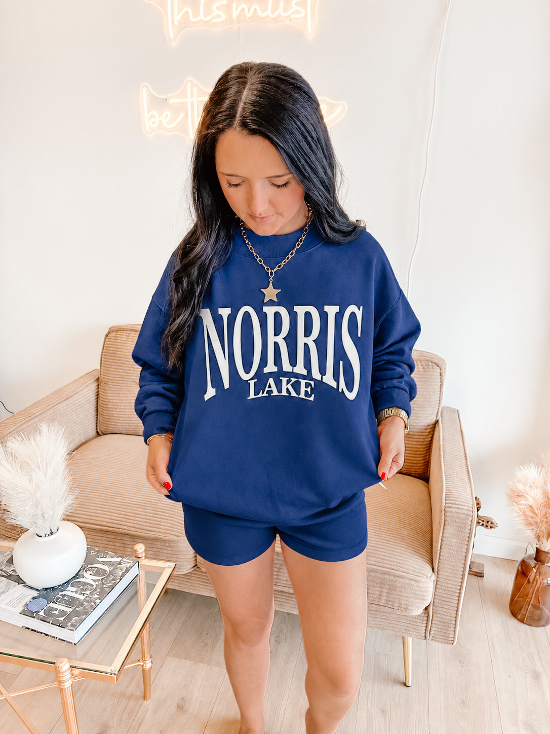 Varsity NORRIS Mockneck Short Set **PRE-ORDER**