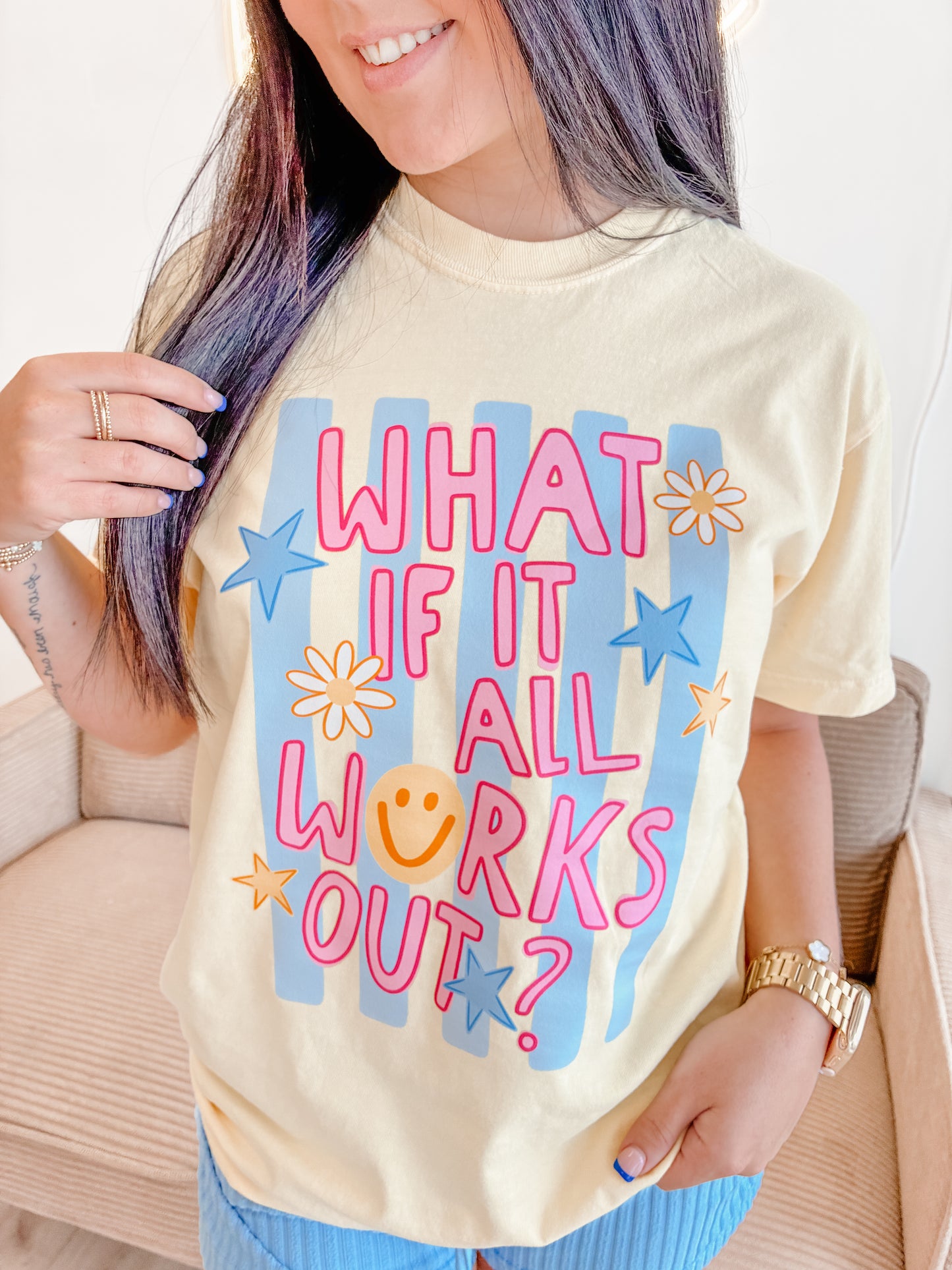 All Works Out CC Tee
