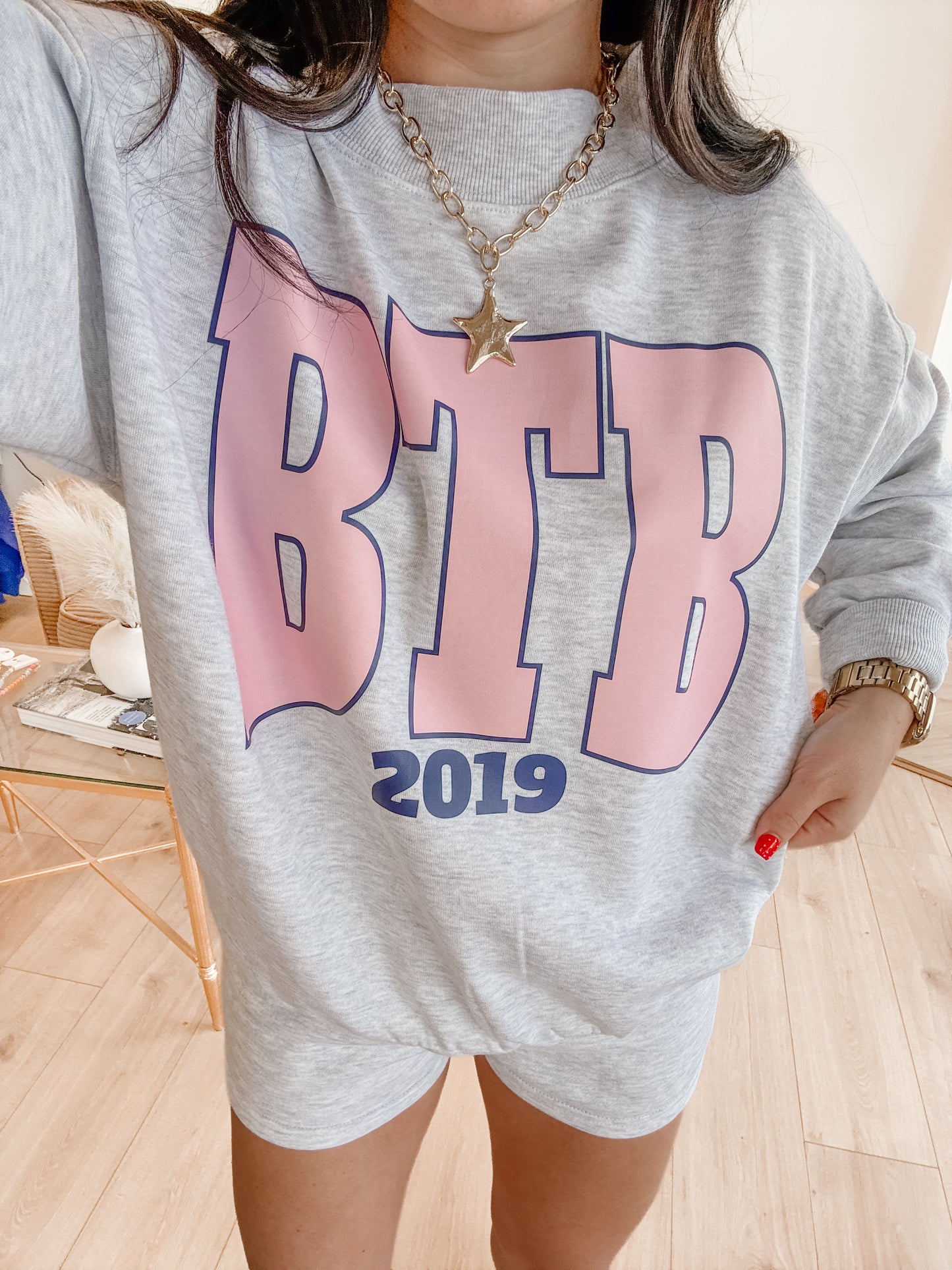 Varsity BTB Mockneck Short Set