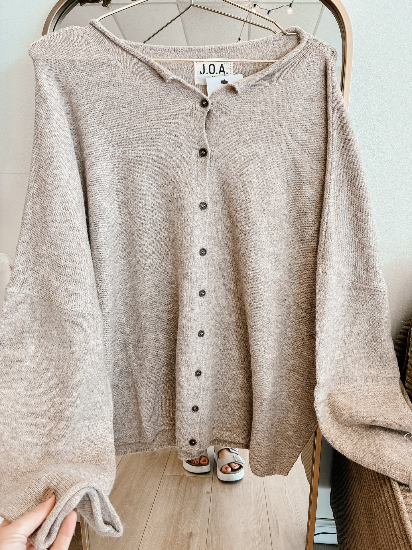 Fall Break Button Down Cardigan