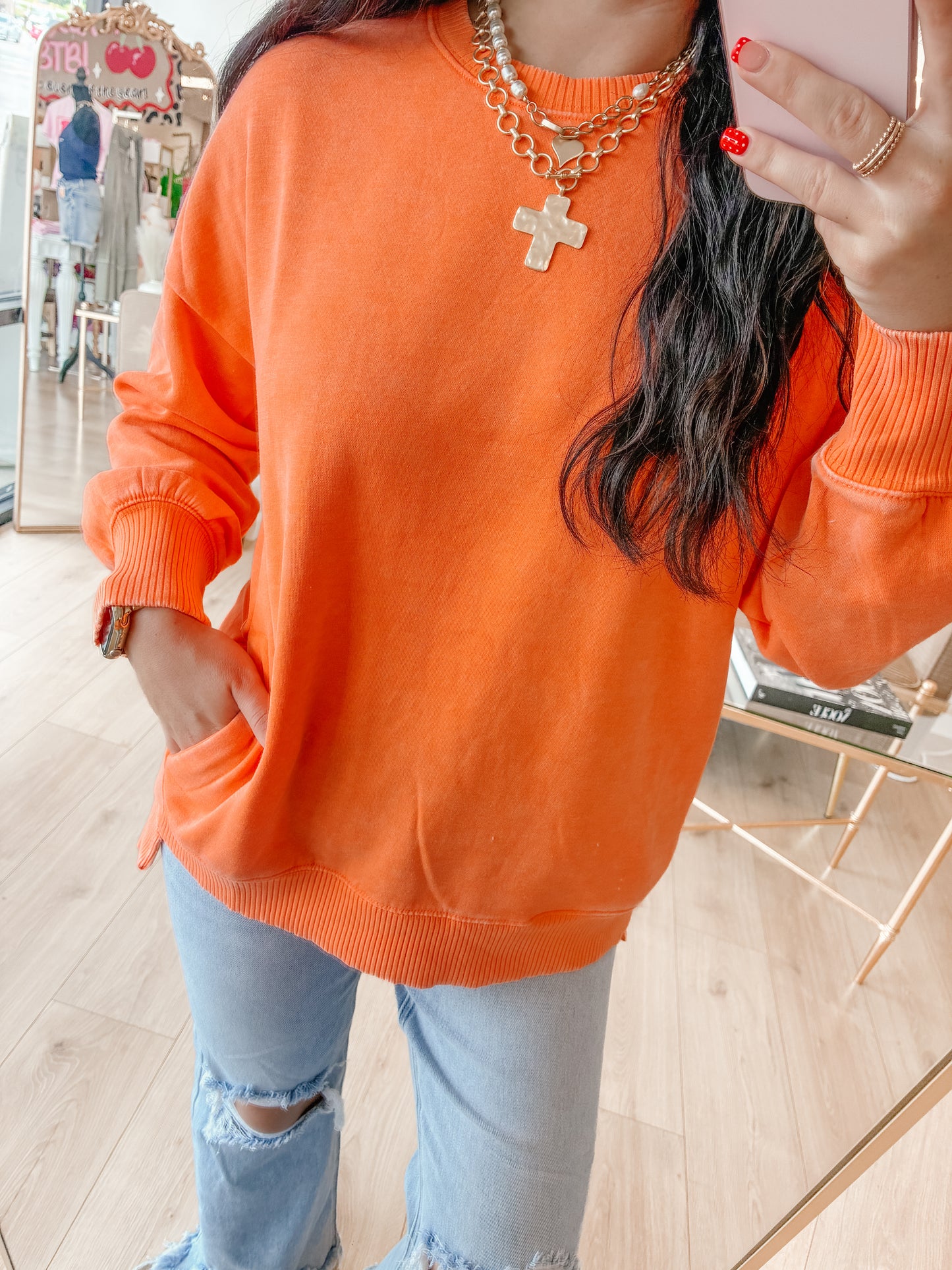 Southern Sunkissed Acid Pullover