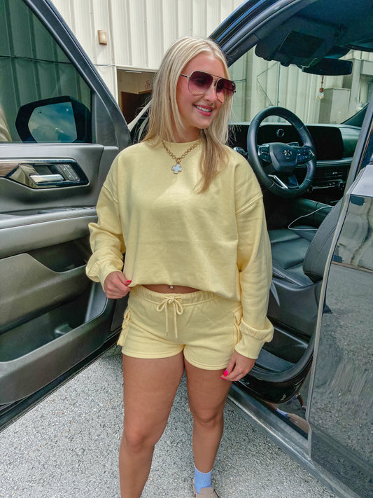 Mellow Yellow Sweatshirt