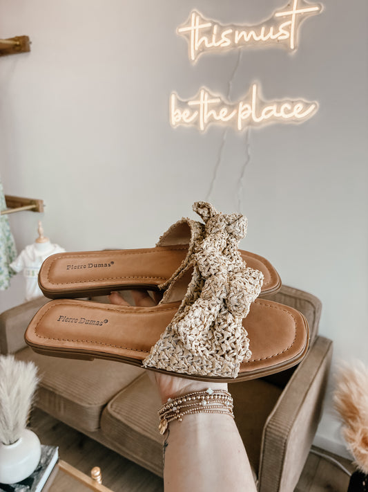 Daisy Slip Sandals