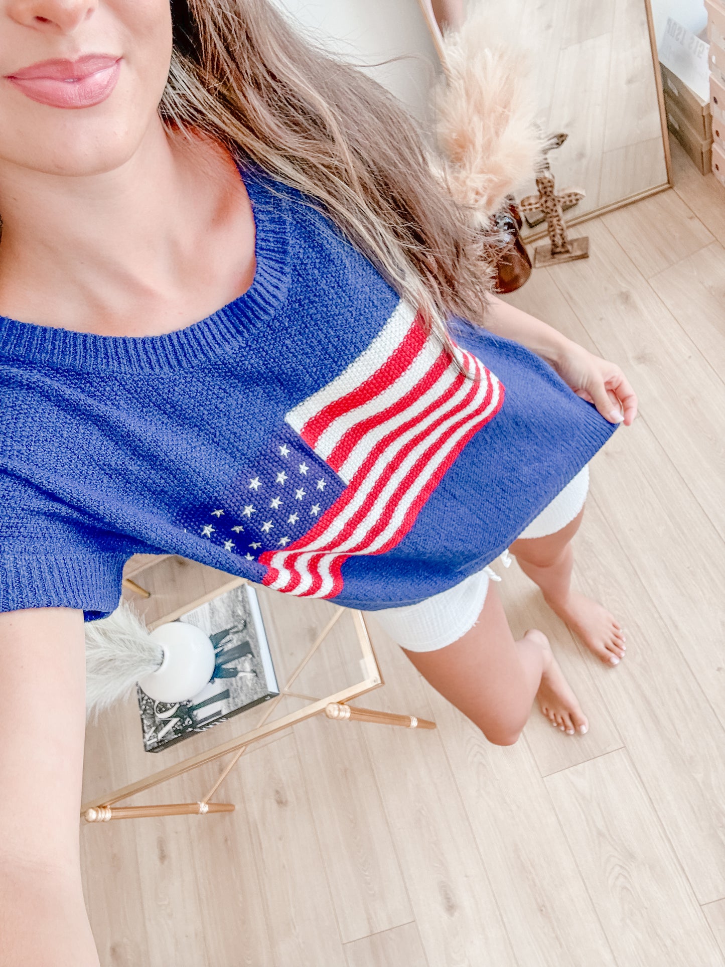 Ole' Glory Knitted Top