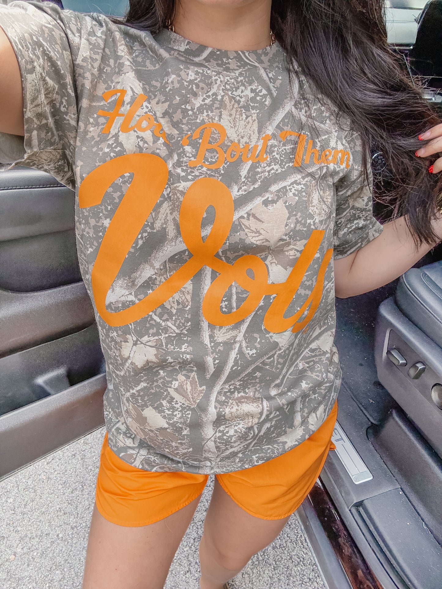 How 'Bout Them Vols Camo Cotton Tee