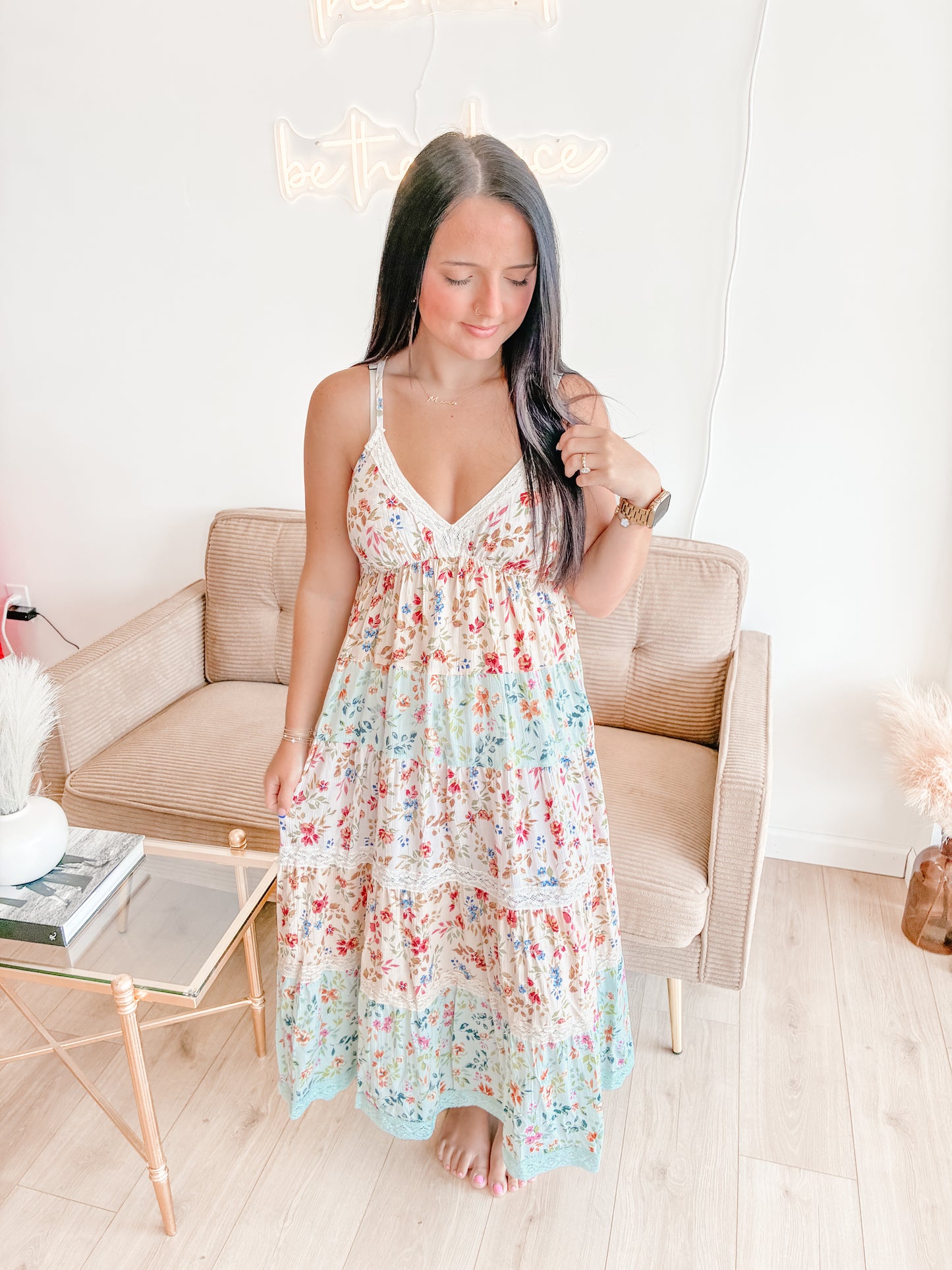 April Showers Maxi Dress