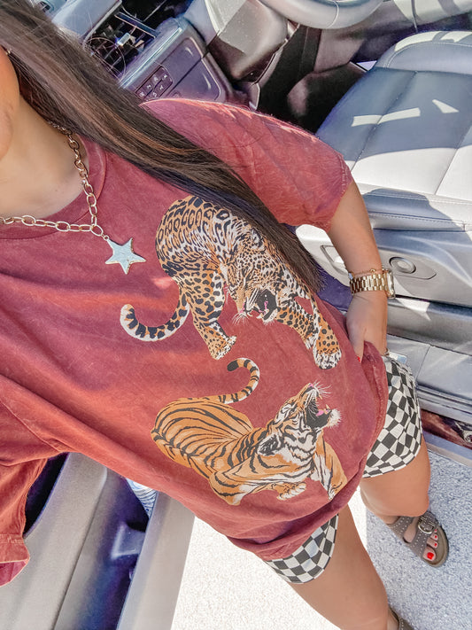Eye of the Tiger Graphic Top