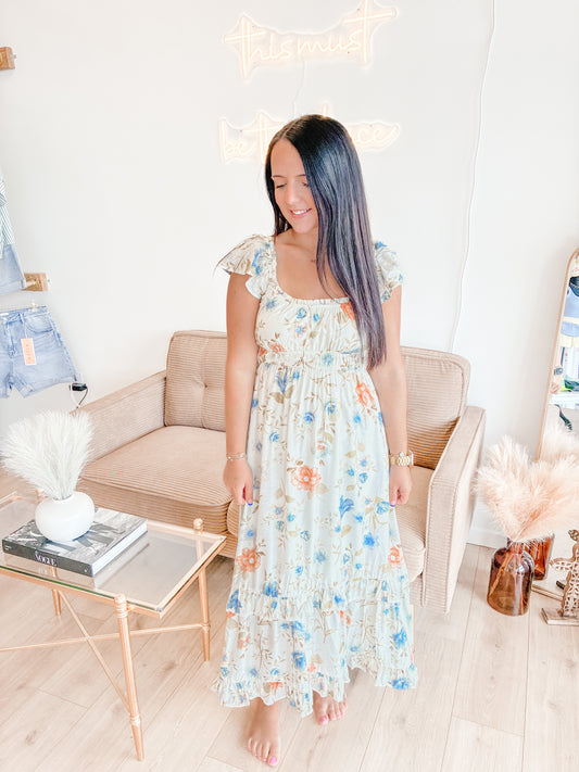 Church Date Midi Dress