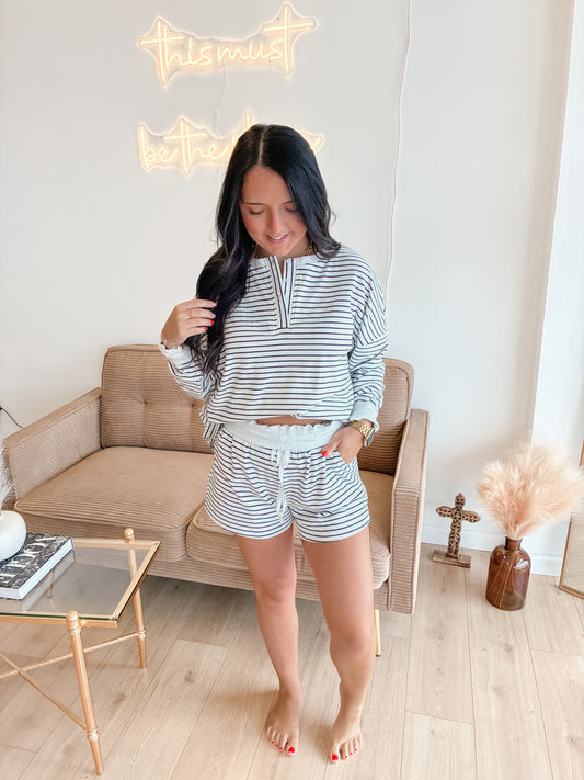 Cookies & Cream Short Set