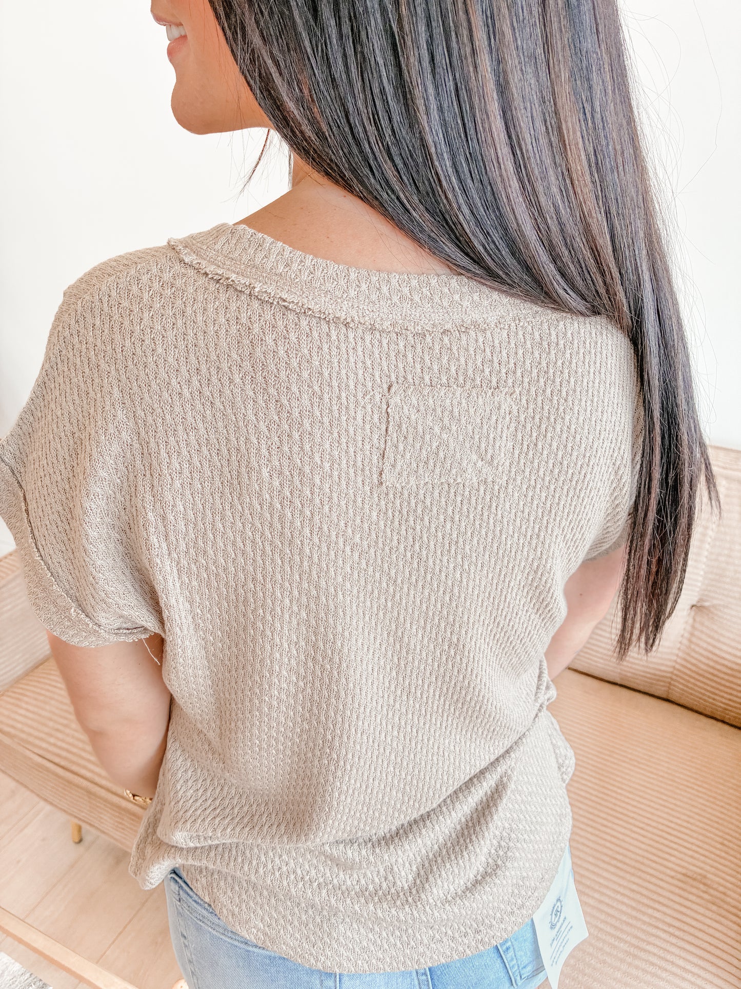 Necessity Khaki Top