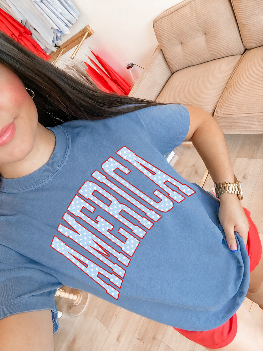 Polka-Dot America CC Tee **PRE-ORDER**