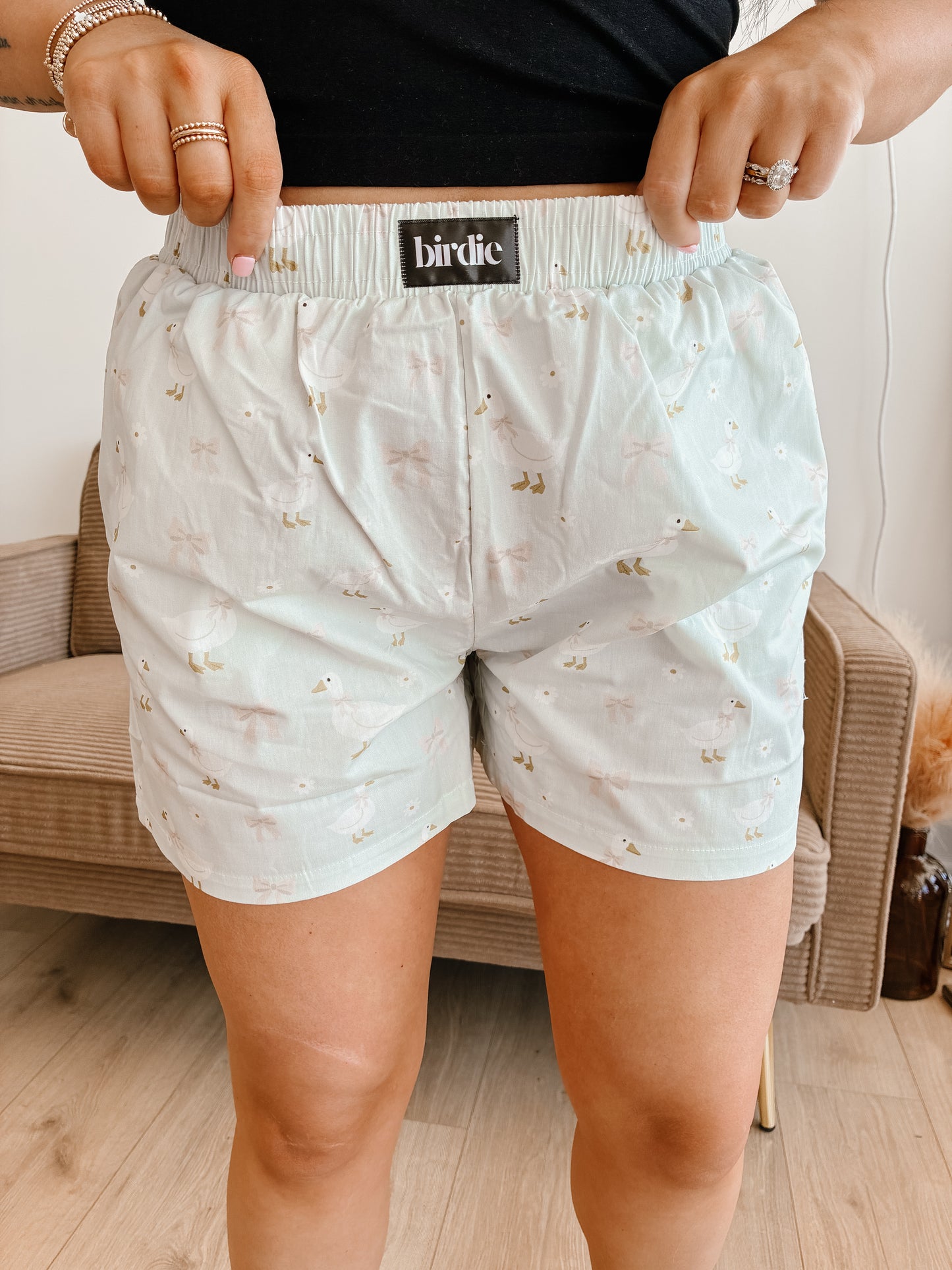 Duckie Bloom Boxer Shorts