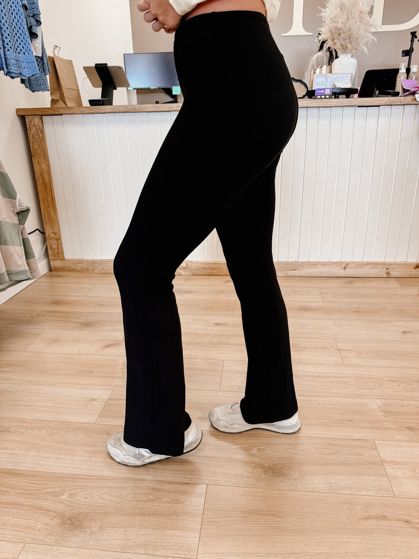 Buttery Soft Flare Leg High Waist Yoga Pants