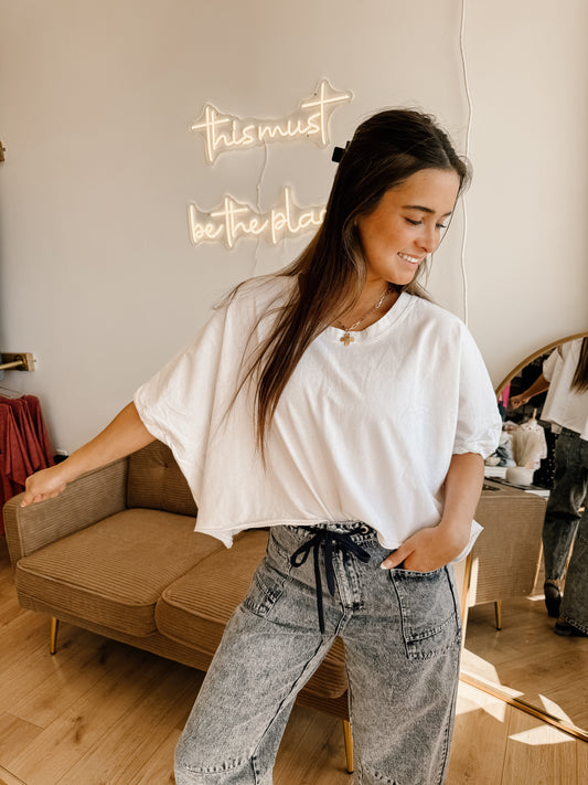 Premium Cotton Oversized Box Tee