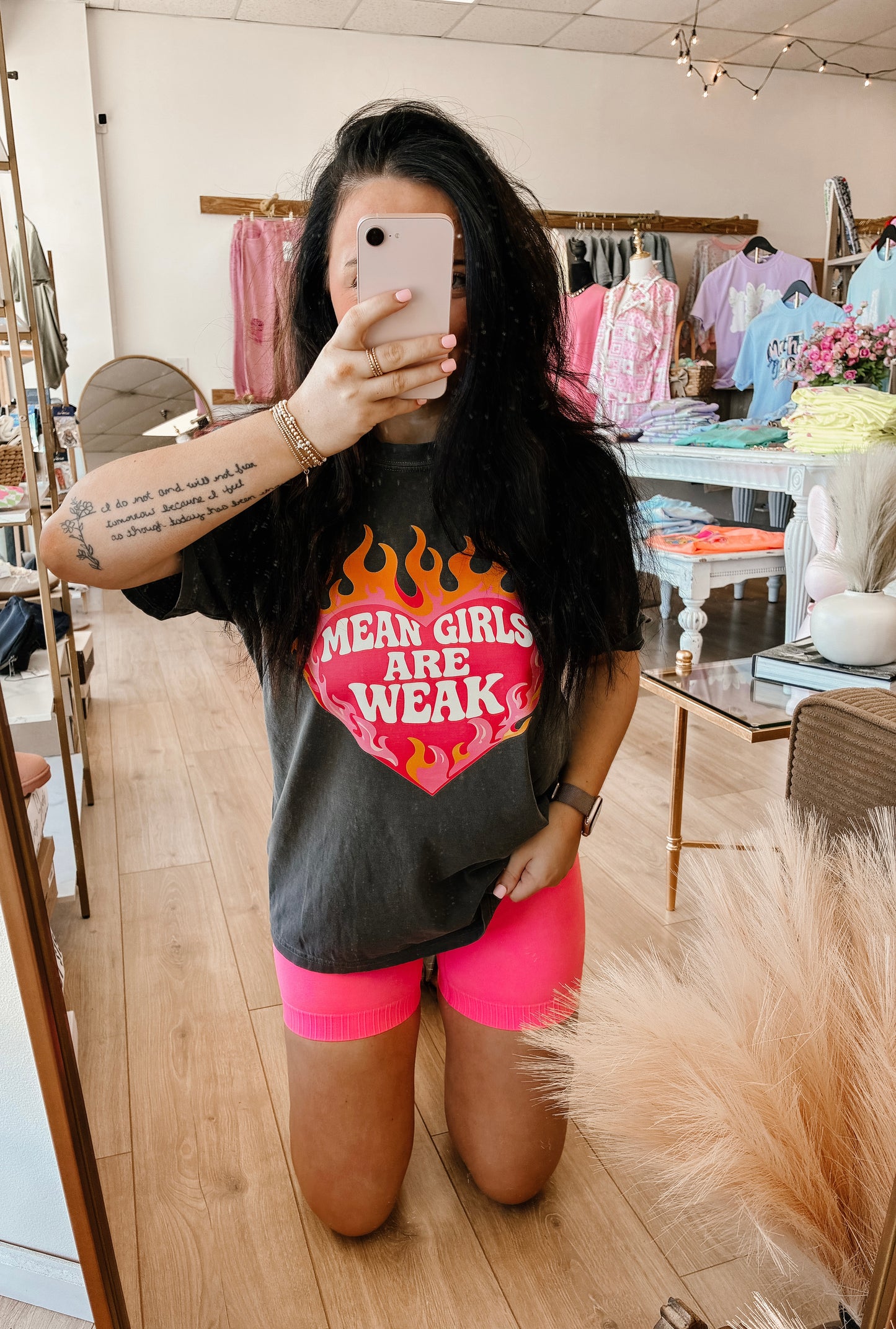 Mean girls are weak CC Tee
