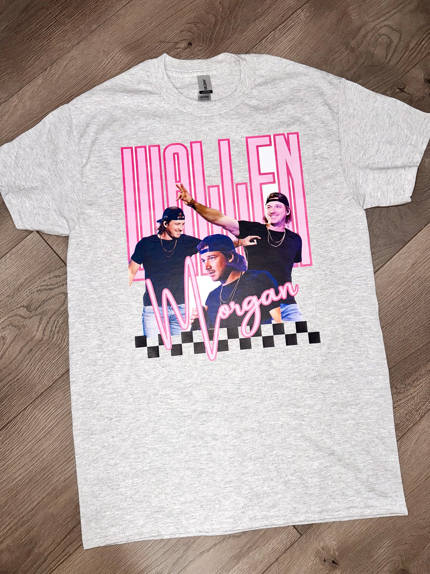 Pink Graphic Morgan Wallen Tee