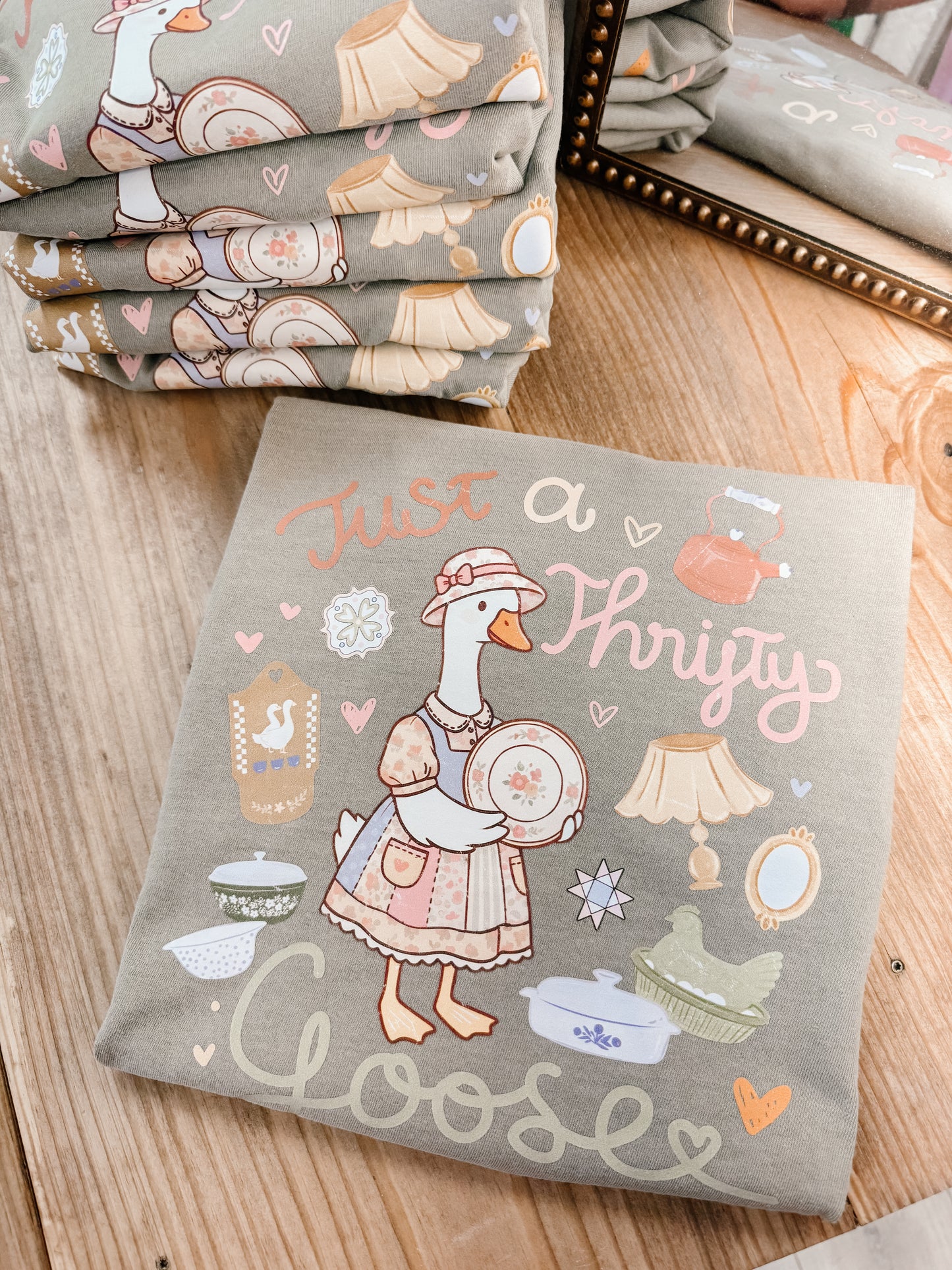 Thrifting Goose CC Tee