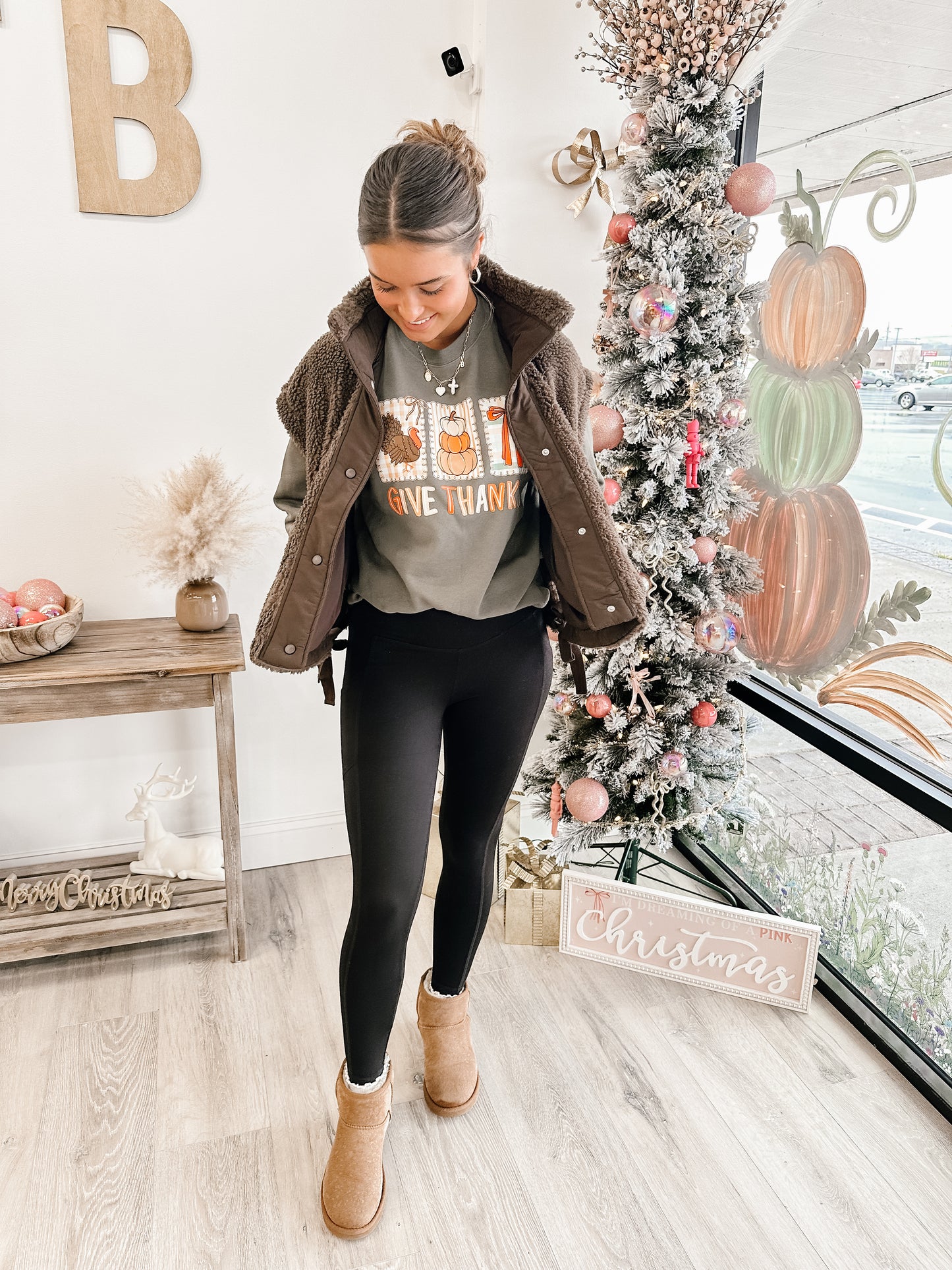 Brushed Microfiber Full Length Leggings