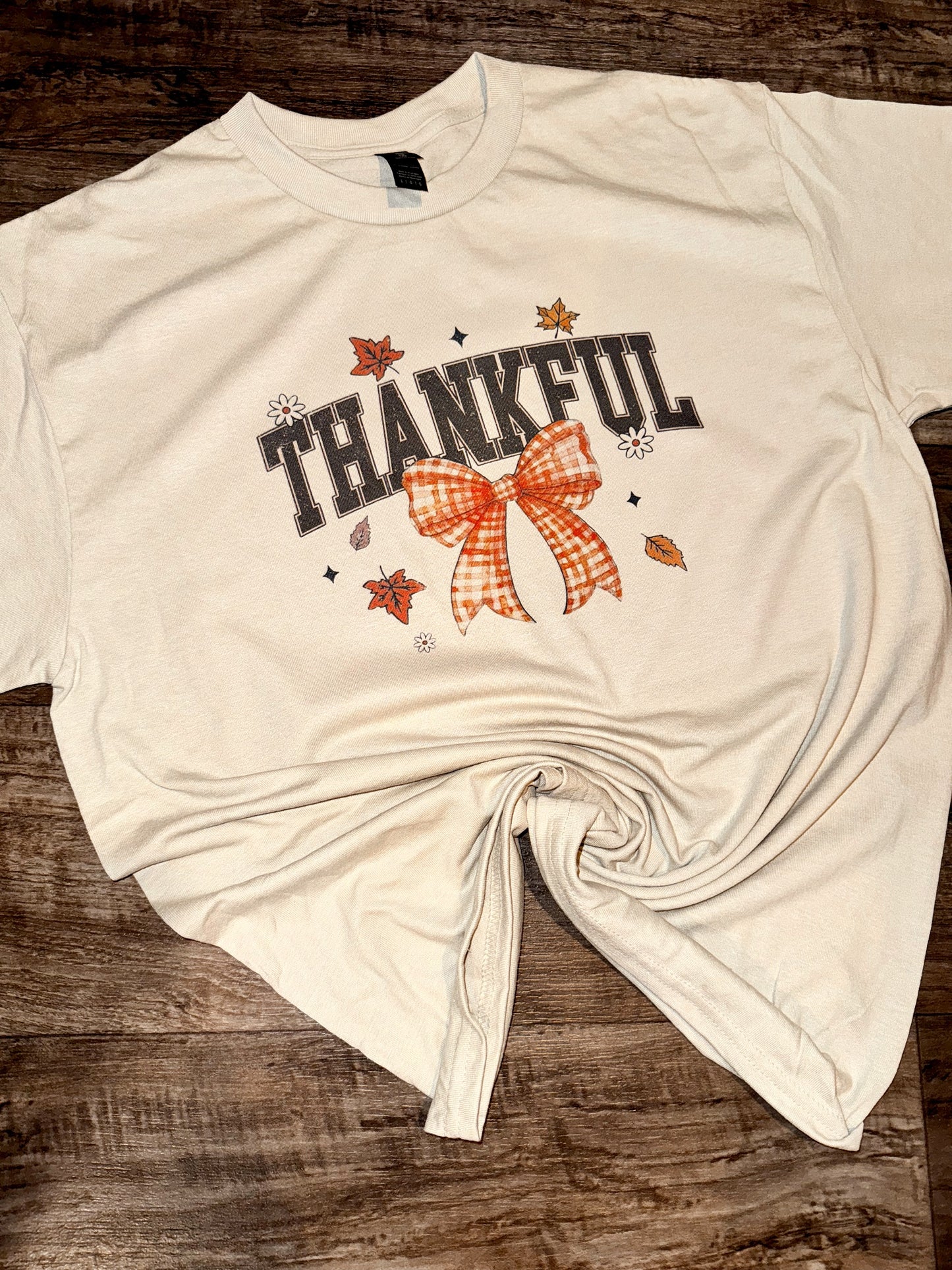 Thankful Bow Tee