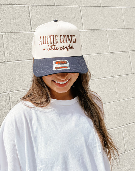 BTB "Little country, Little Coastal" Embroidered Hat