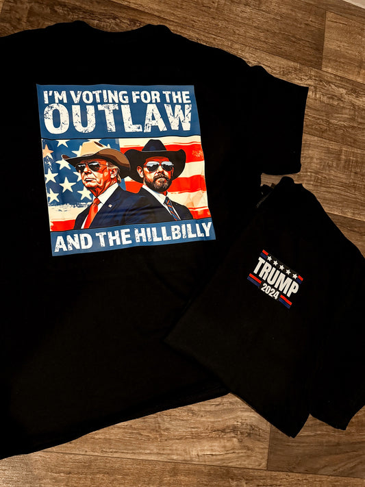 Outlaw and Hillbilly Trump Tee