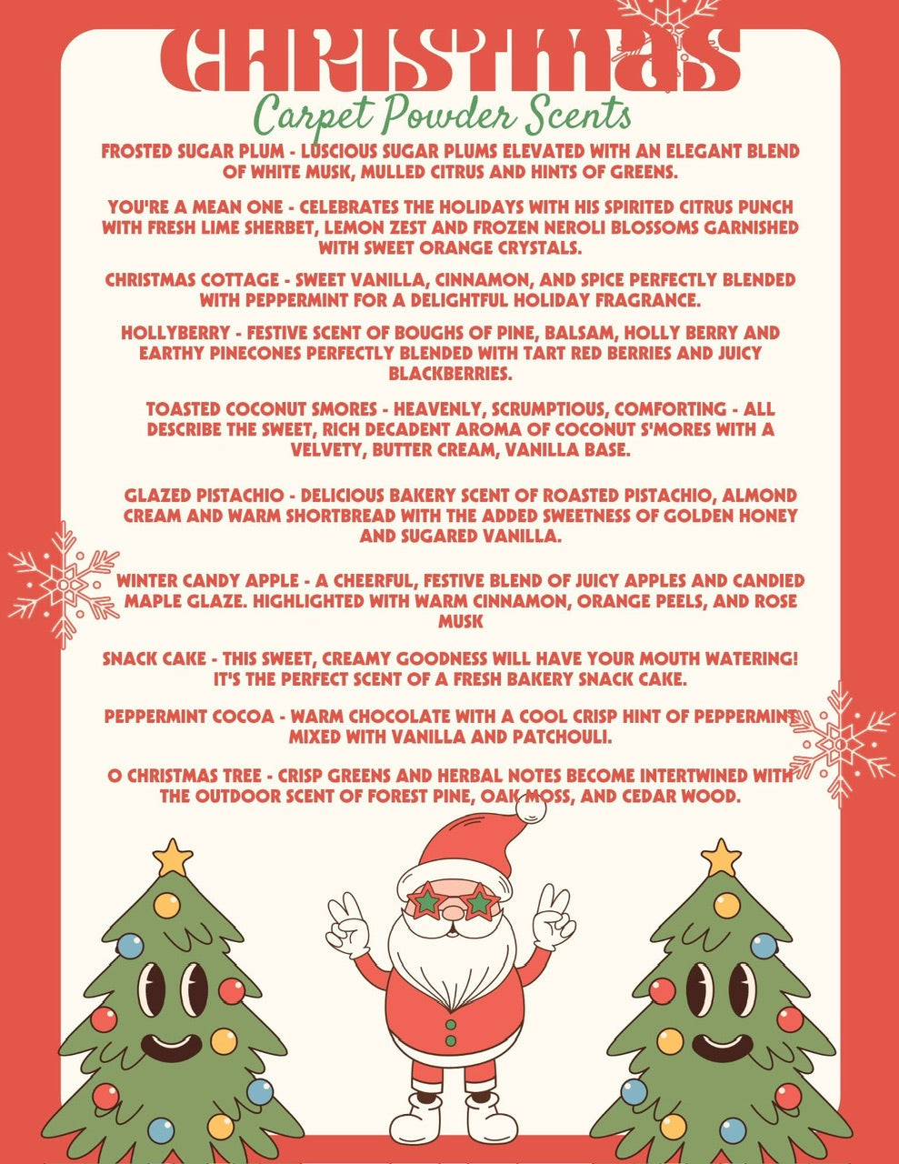 Christmas Carpet Freshener