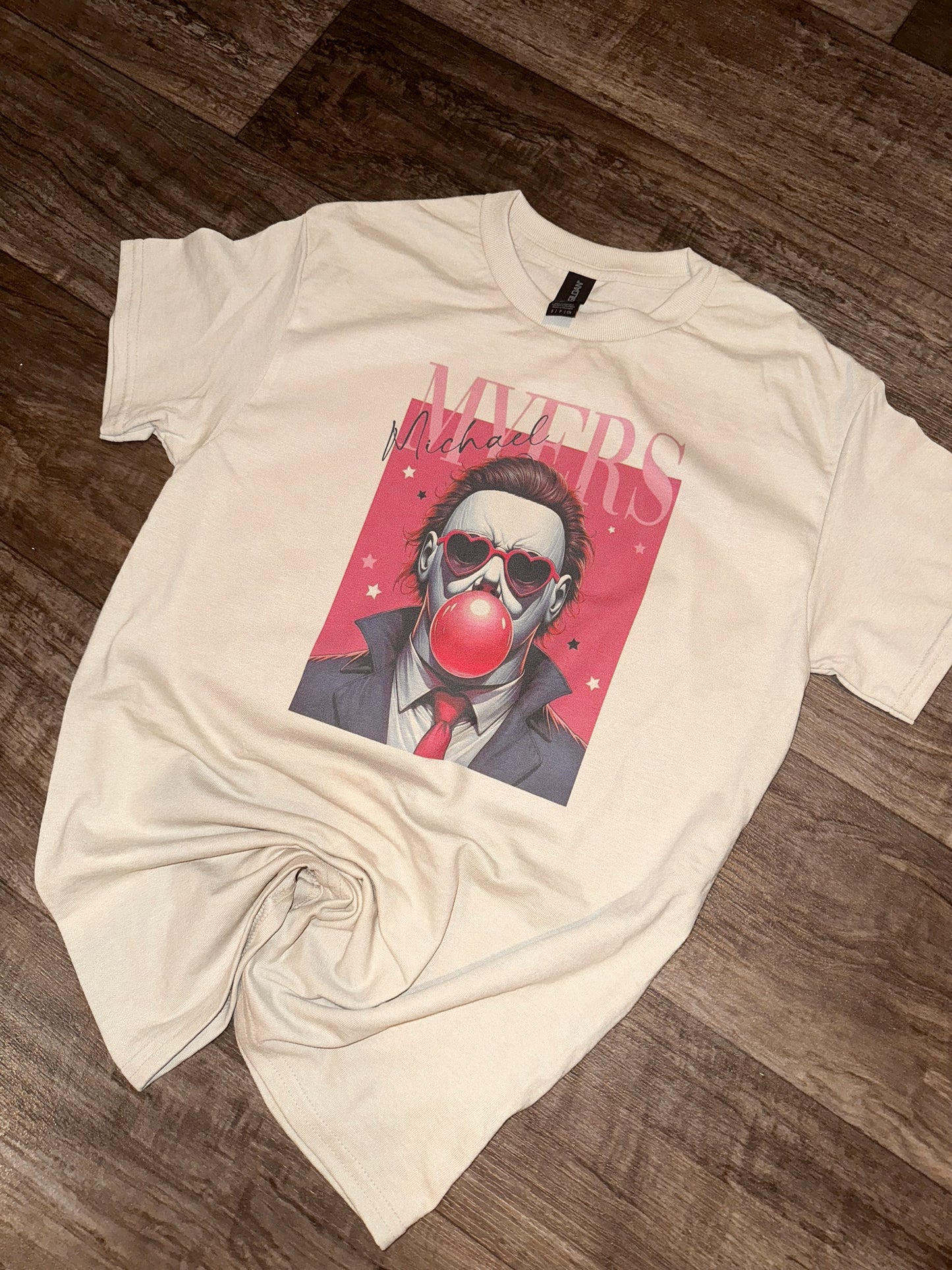 Pink Michael Myers Tee