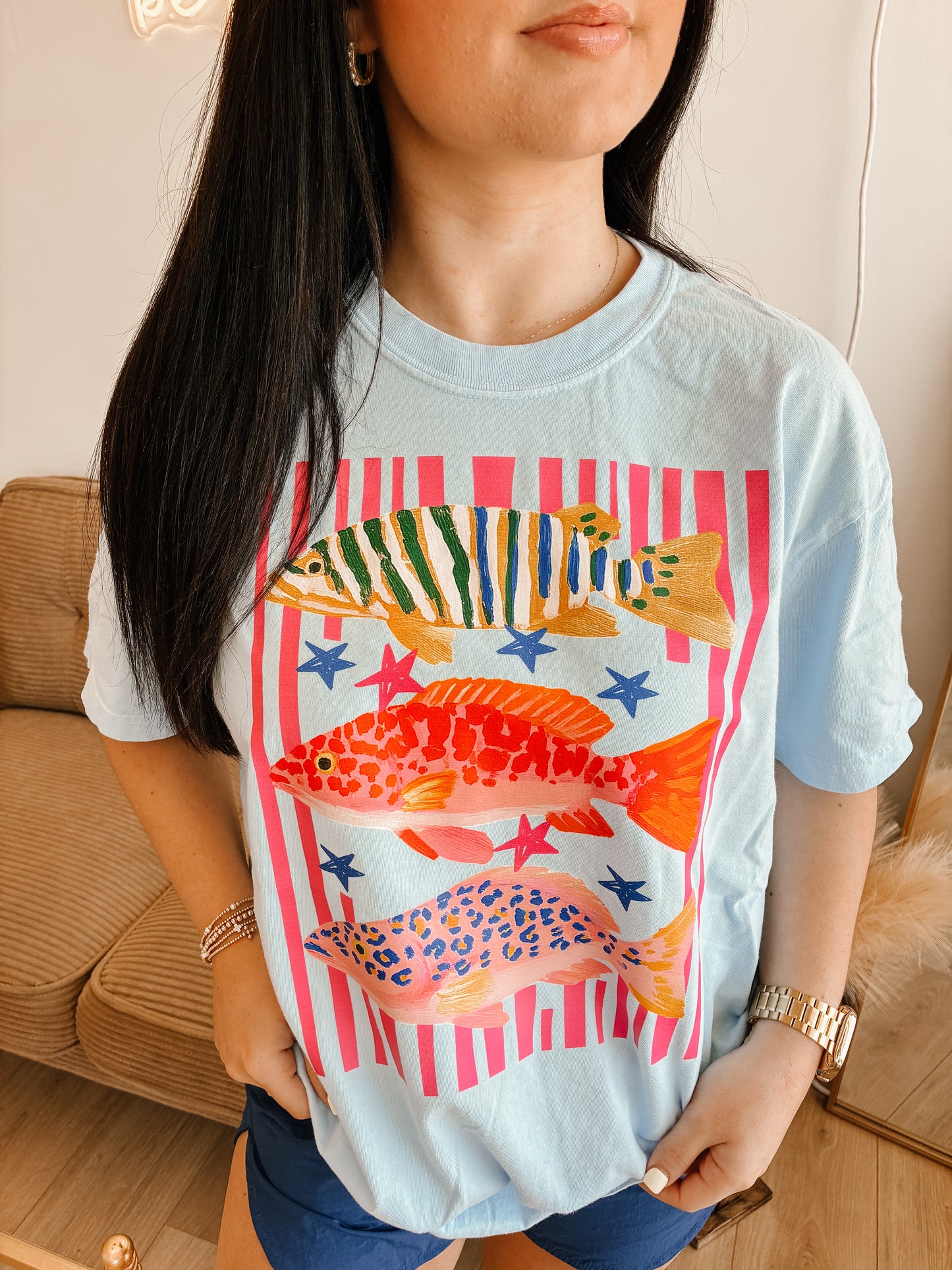 Preppy Fish CC Tee