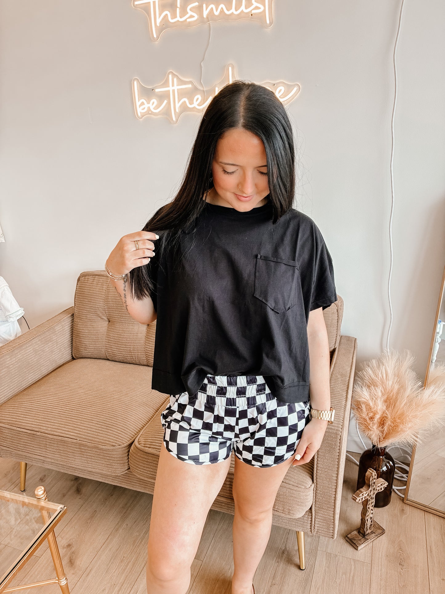 Checkerboard Shorts