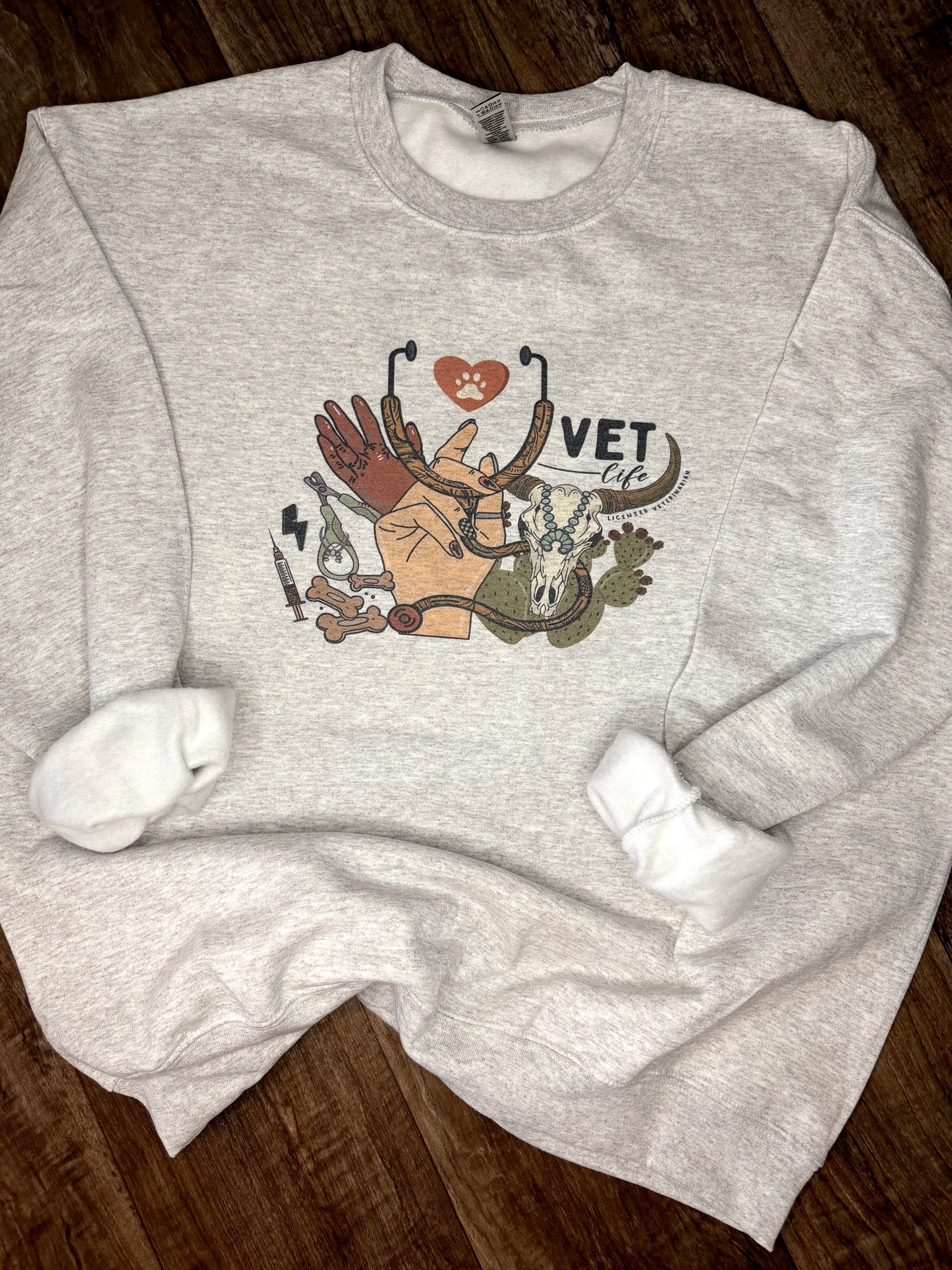 "Vet Life" Crewneck