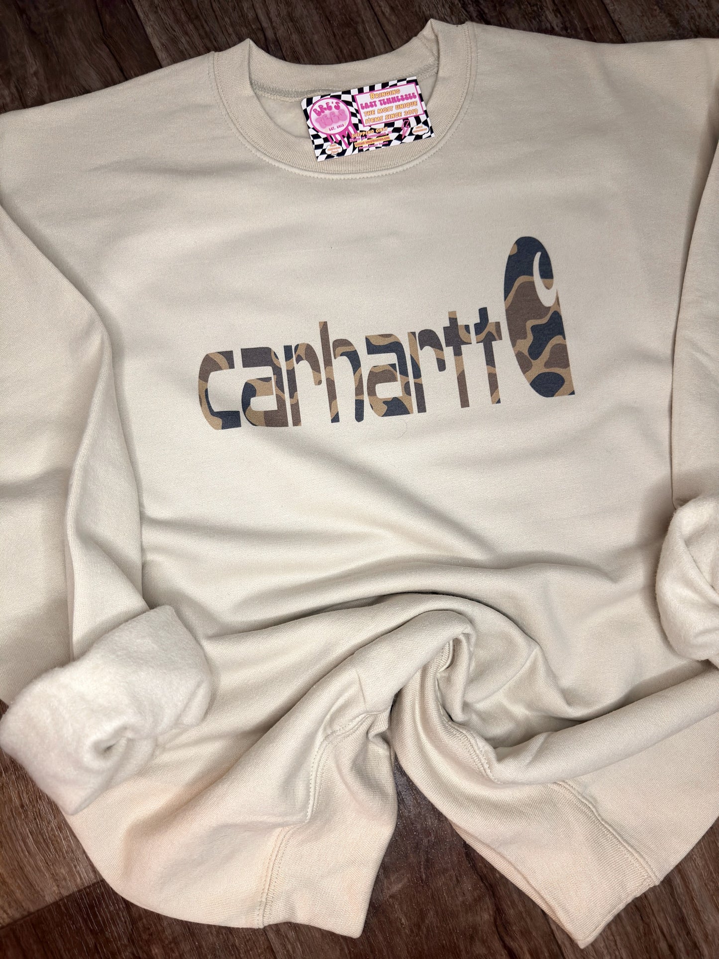 Carhartt Camo Crewneck