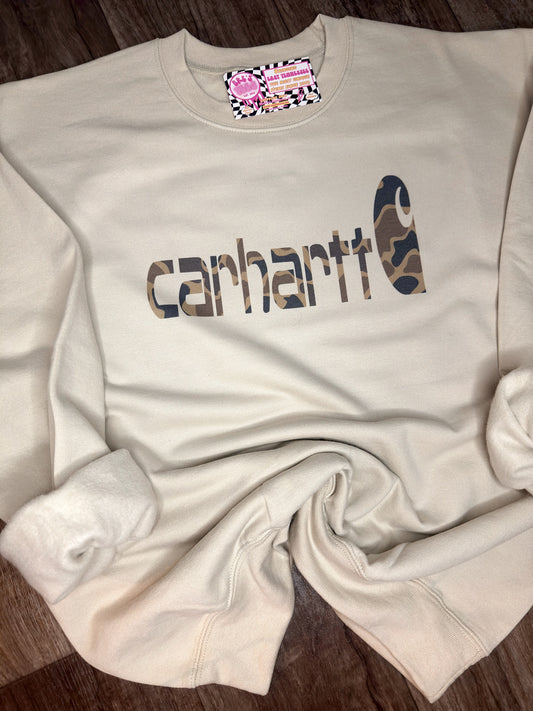 Carhartt Camo Crewneck