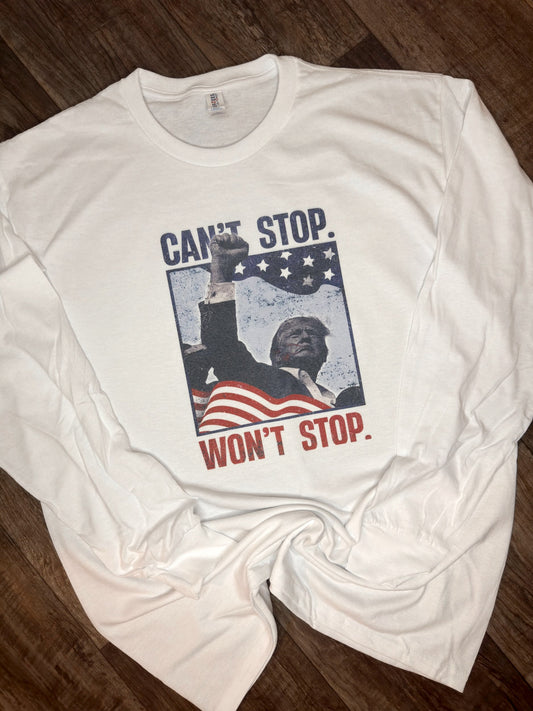 Can't Stop Trump Tee