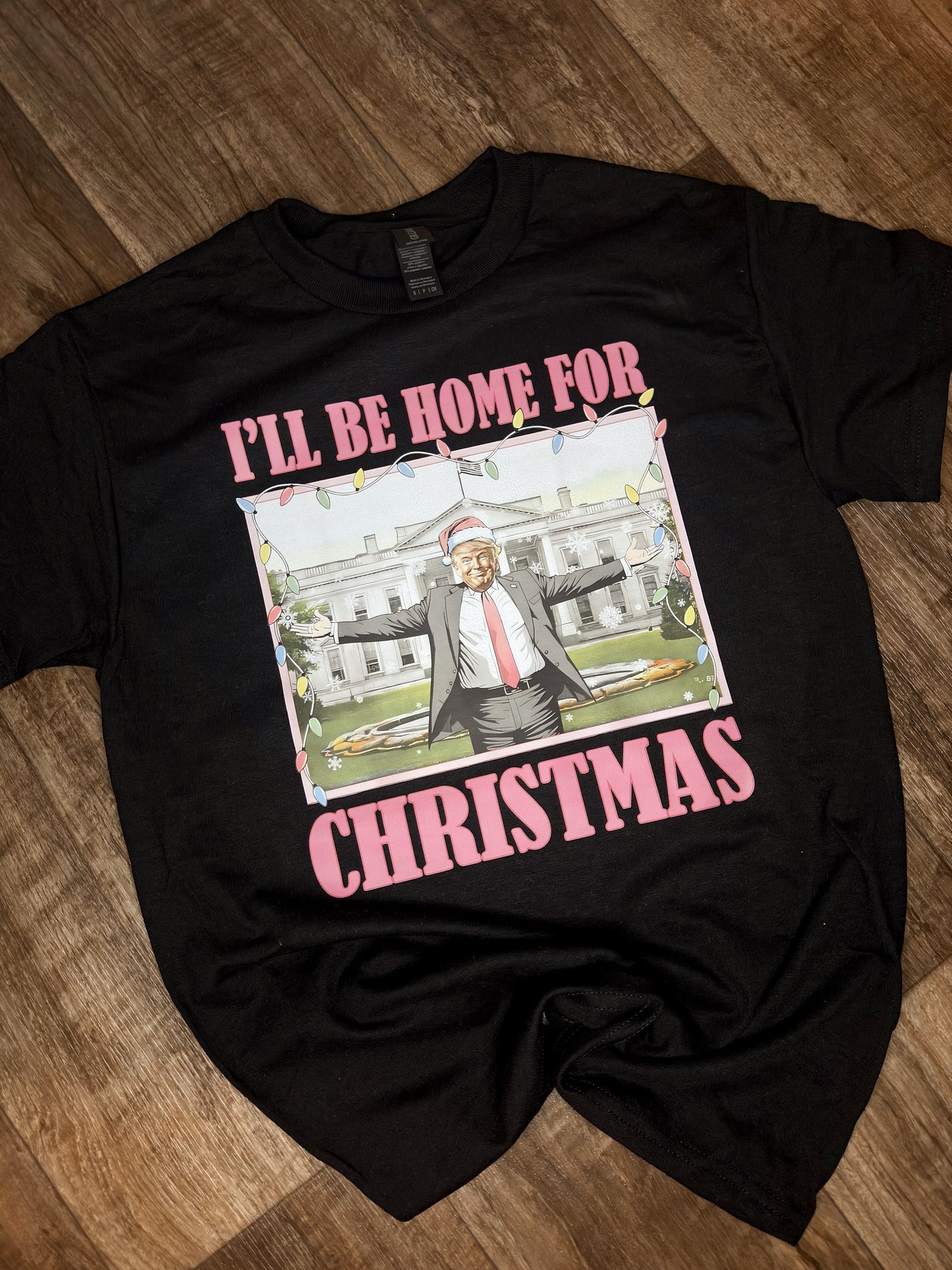 Home for Christmas Trump Tee