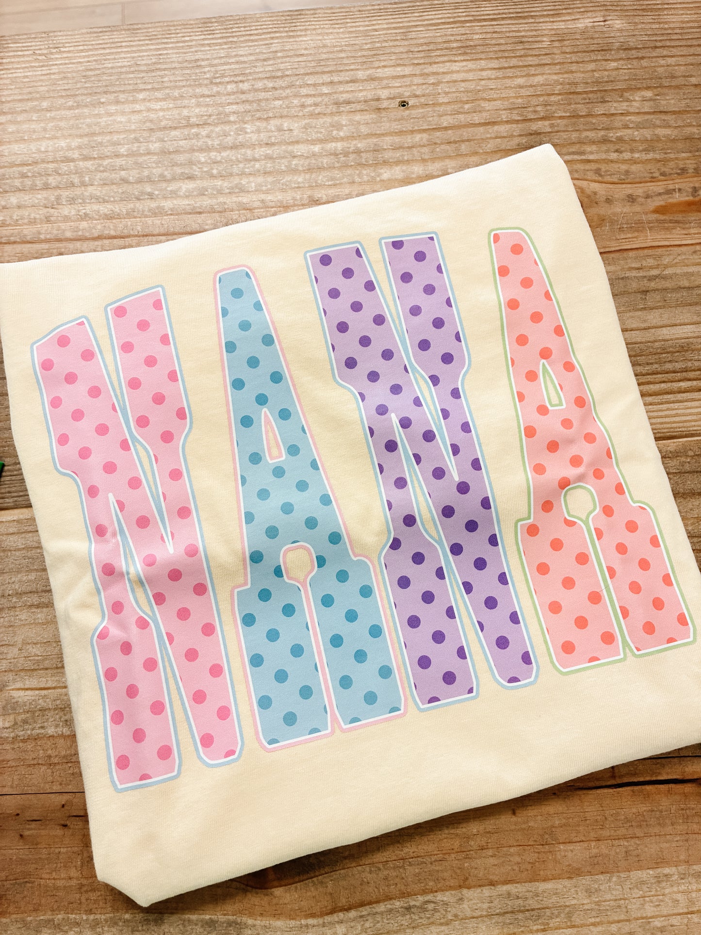 Nana Polka-dot CC Tee **PRE-ORDER**